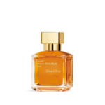 Grand Soir MFK luxury amber fragrance packaging detail