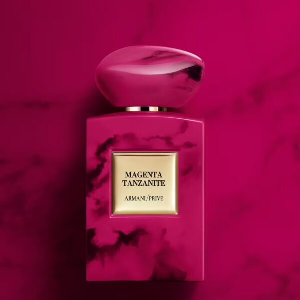Magenta Tanzanite Eau de Parfum luxury bottle design