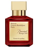 Baccarat Rouge 540 Extrait de Parfum bottle front view luxury fragrance