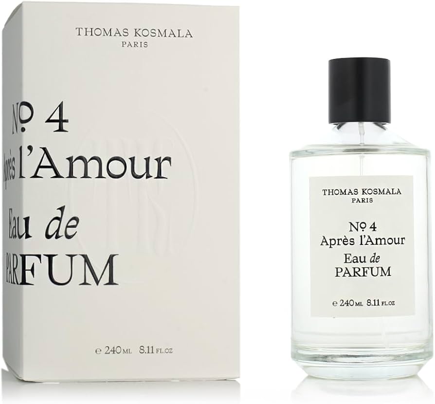 Thomas Kosmala No. 4 Après L’amour packaging close-up authentic perfume UK