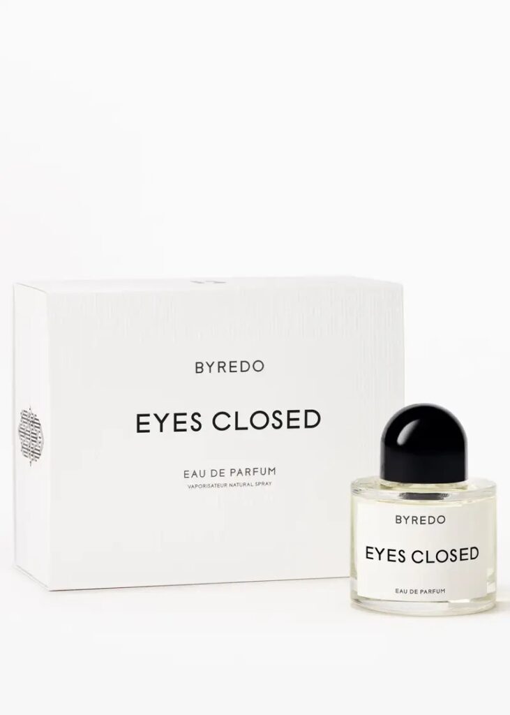 BYREDO Eyes Closed Eau de Parfum bottle luxury