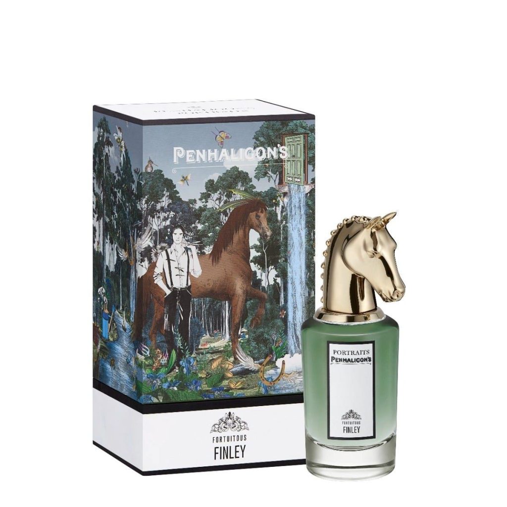 Penhaligon’s Fortuitous Finley perfume bottle