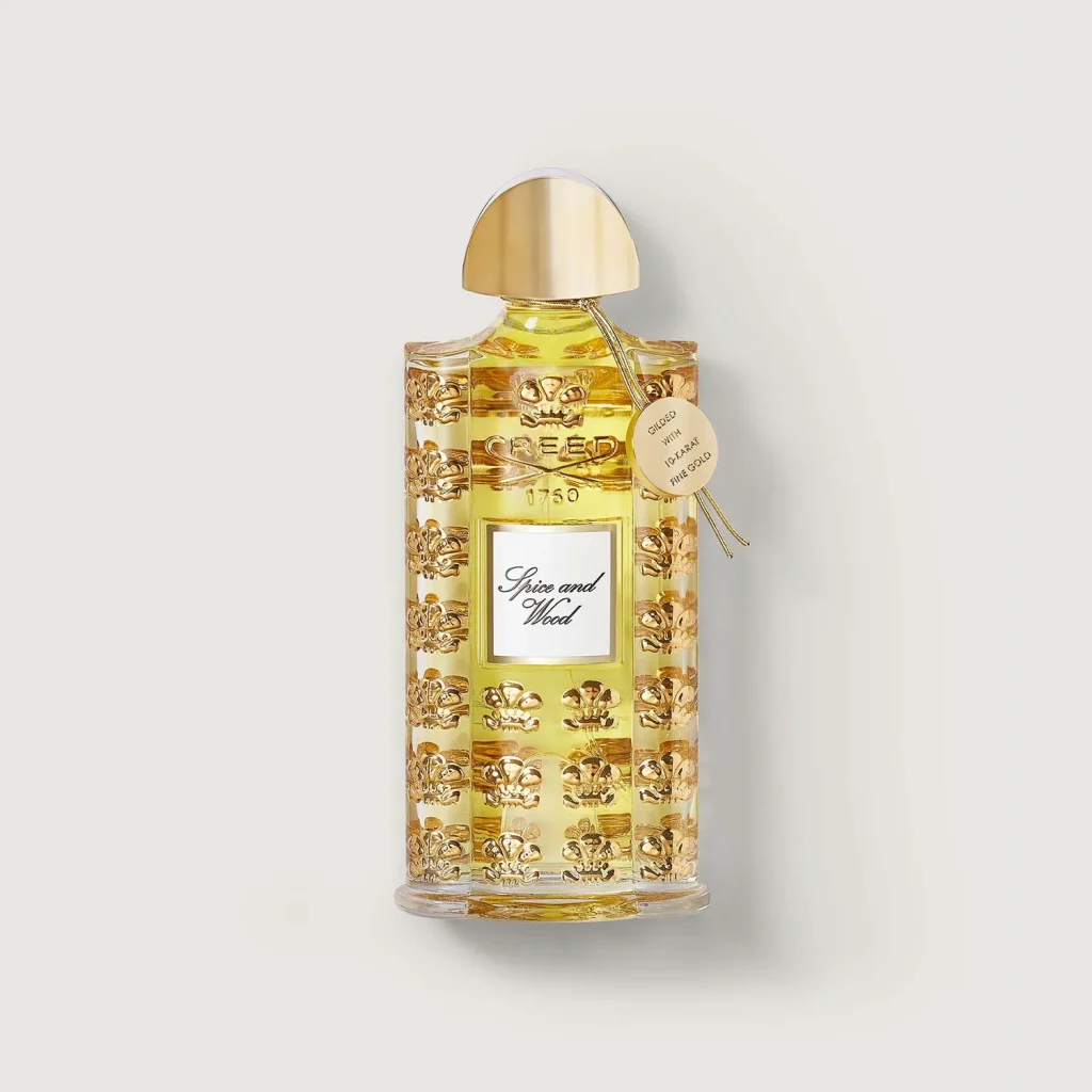 Creed Spice and Wood bottle front view luxury fragrance