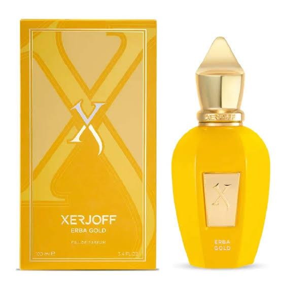 Xerjoff Erba Gold Eau de Parfum luxury bottle