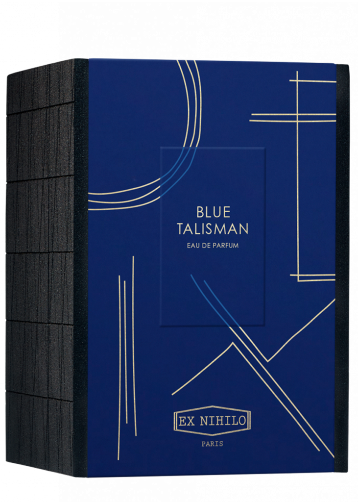 Blue Talisman packaging authentic Ex Nihilo fragrance UK