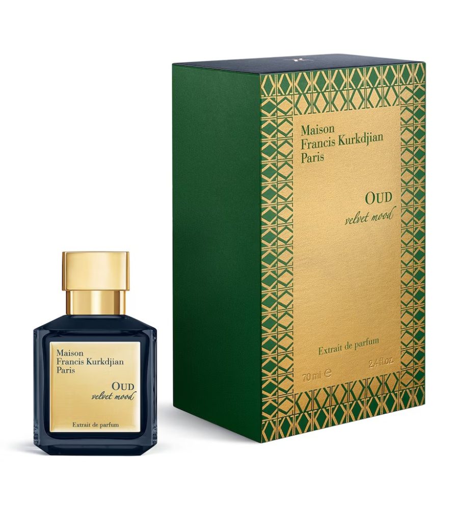 Oud Velvet Mood Extrait packaging authentic MFK fragrance UK